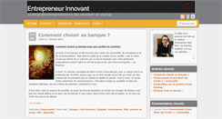 Desktop Screenshot of entrepreneur-innovant.com